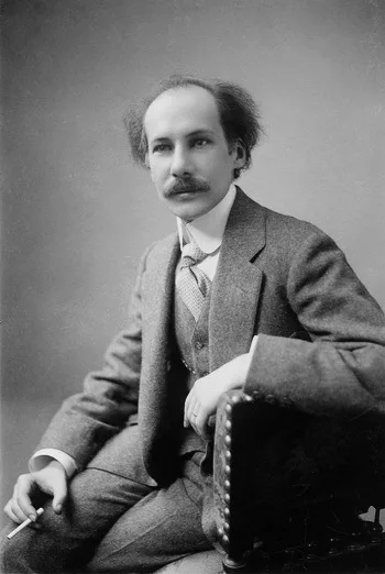 Portrait d'Andre&iuml; Bi&eacute;ly, &eacute;crivain symboliste russe, vers 1910