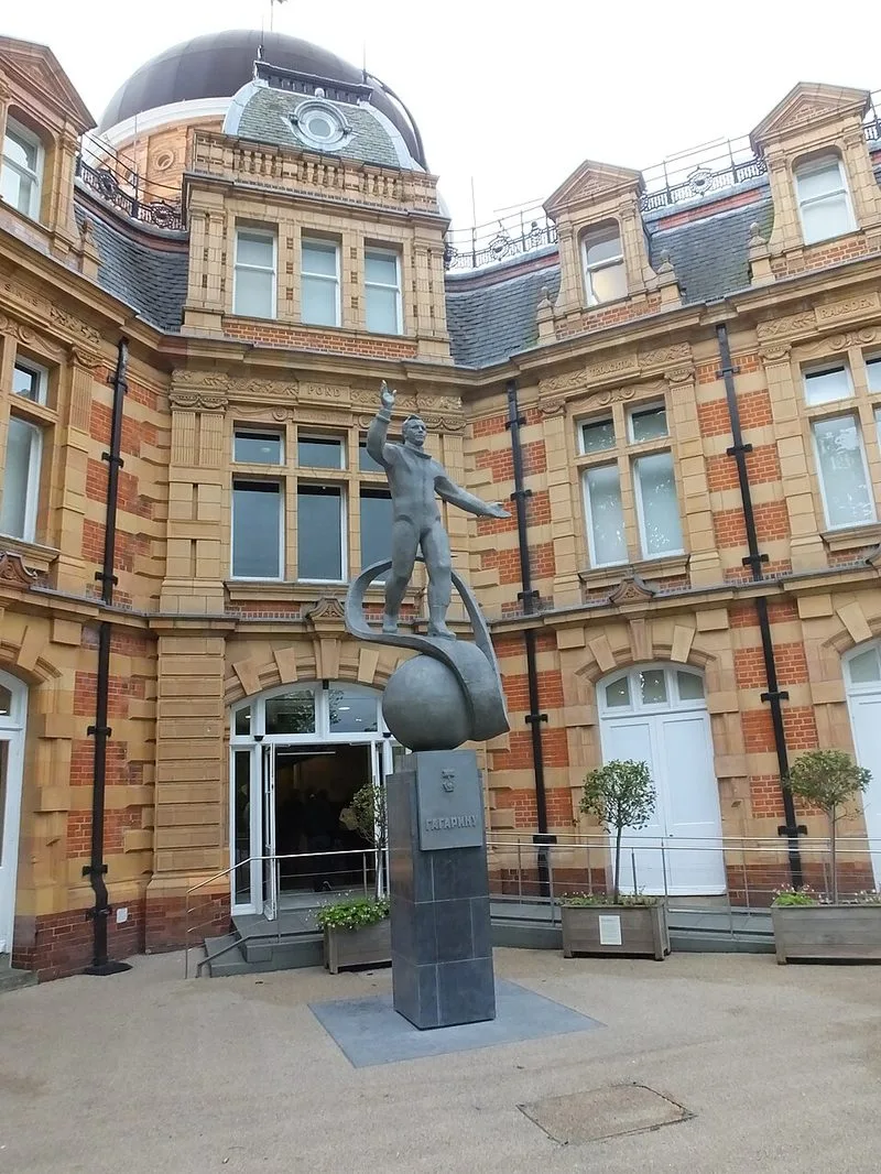 Combinaison de cosmonaute au Musée du Cosmos de Saint-Pétersbourg, forteresse Pierre-et-Paul