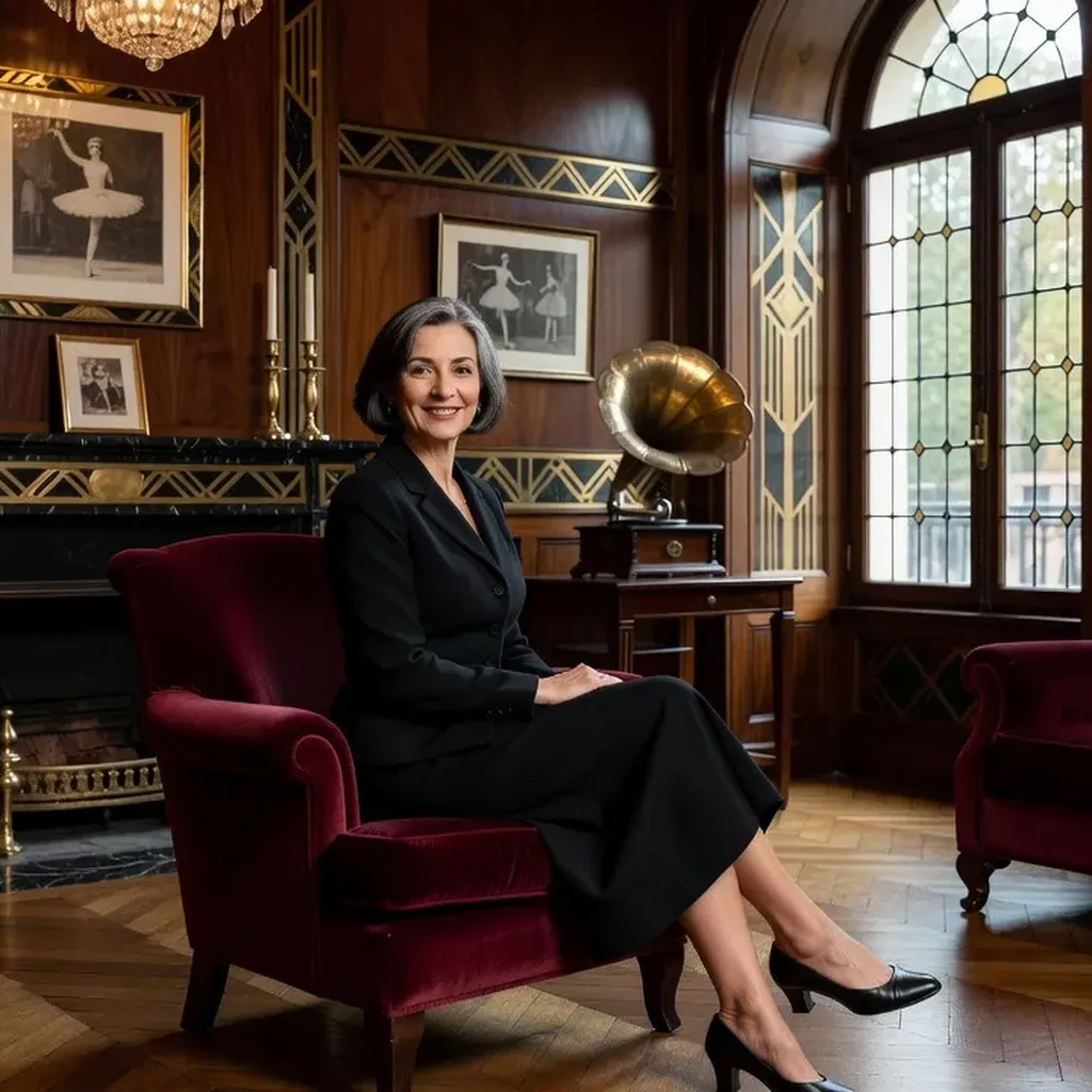 Portrait &eacute;ditorial de Nathalie Perrier, historienne de la danse et directrice de recherche au CNRS, Paris
