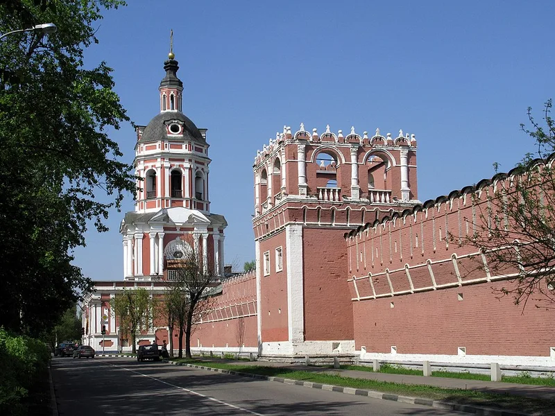 Monast&egrave;re Donskoy Moscou