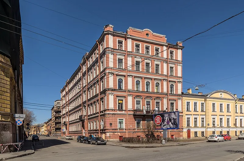 Mus&eacute;e Nabokov, 47 Bolcha&iuml;a Morska&iuml;a, Saint-P&eacute;tersbourg, h&ocirc;tel particulier de la famille Nabokov
