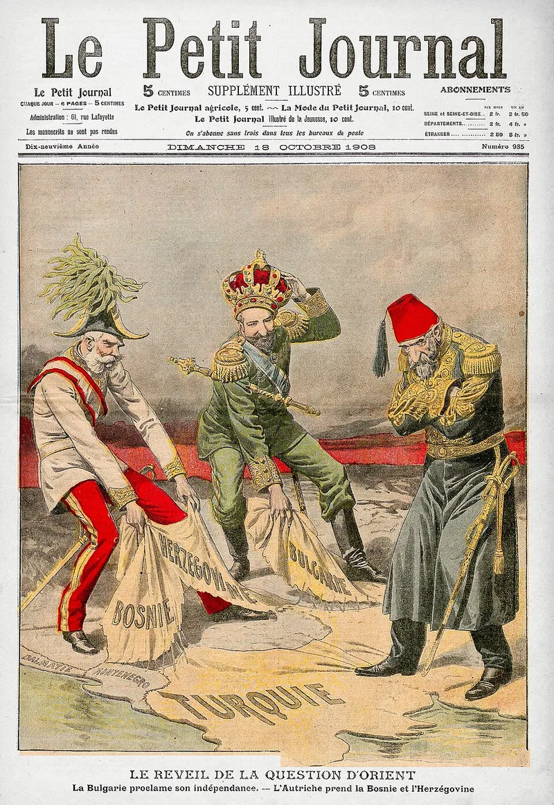 Le supplément illustré du Petit Journal représentant une scène liée aux relations franco-russes et à la visite du tsar Nicolas II