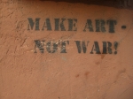 Faites de l'art, pas la guerre