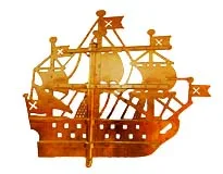 Girouette caravelle de l'Amirauté de Saint-Pétersbourg