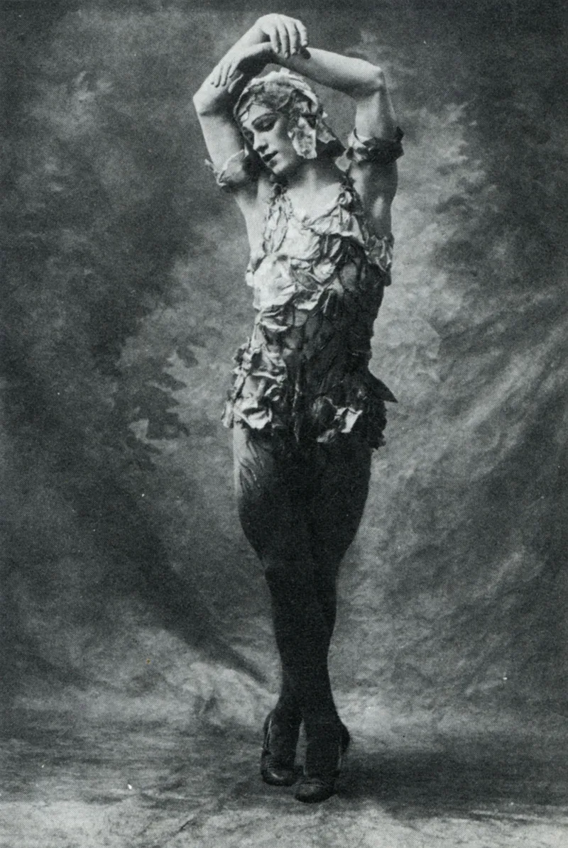 Affiche des Ballets russes de Diaghilev saison 1909 Paris