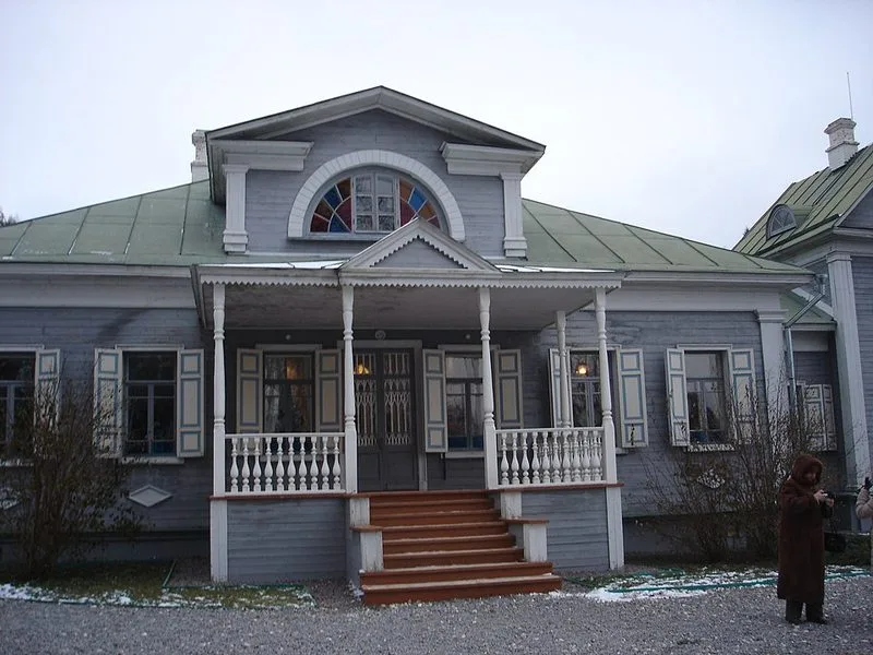 Maison reconstituée d'Alexandre Blok à Chakhmatovo, musée littéraire près de Moscou