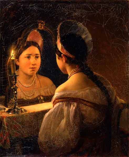 Illustration de la ballade Svetlana de Joukovskii