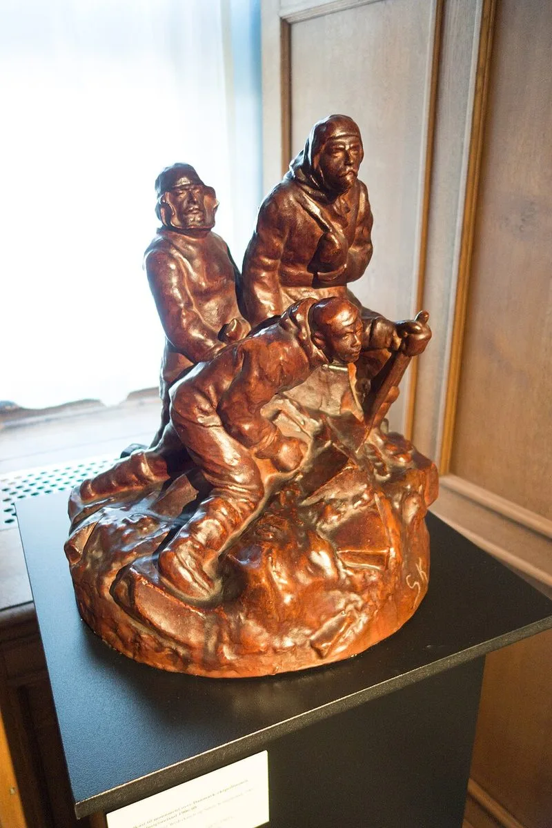 Exposition sur les exp&eacute;ditions polaires au Mus&eacute;e de l'Arctique, Saint-P&eacute;tersbourg