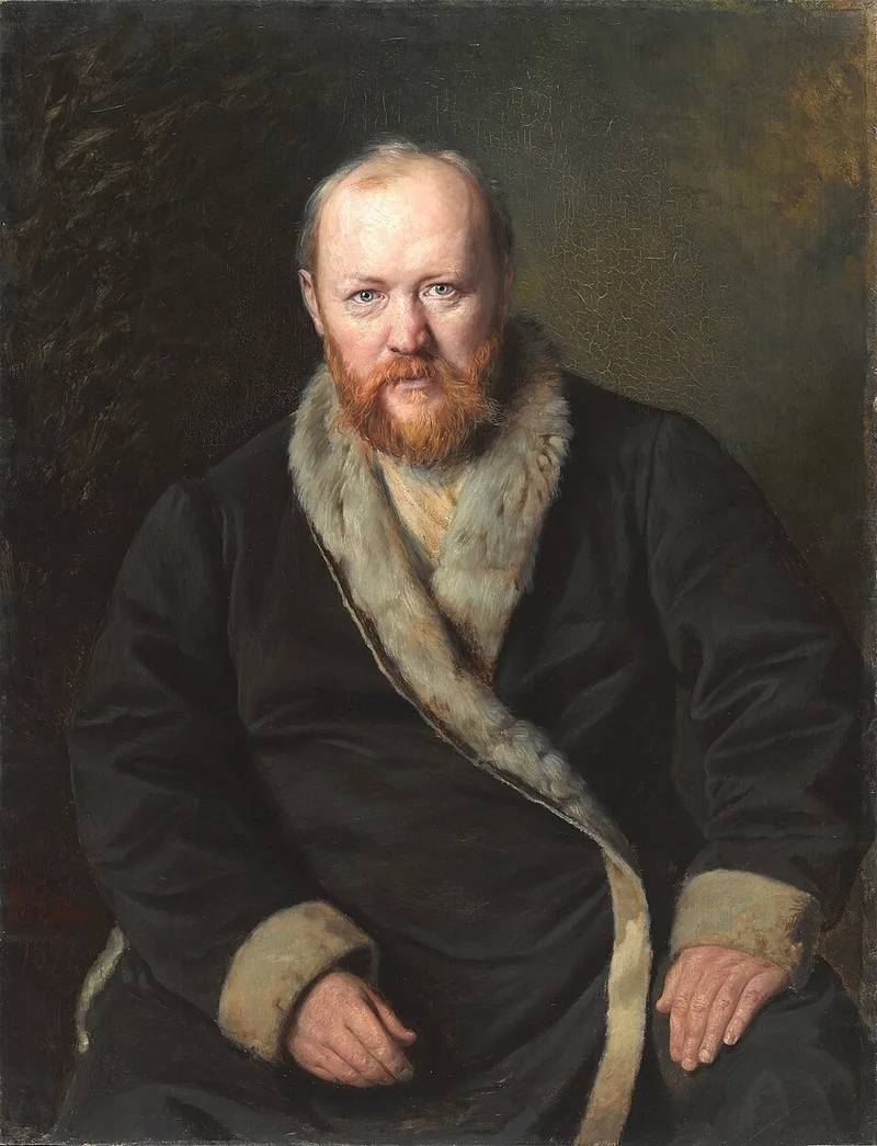 Portrait d'Alexandre Ostrovski, dramaturge russe